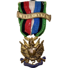 França, Troisième République, Oublier Jamais, medalha, 1870-1871, Qualidade