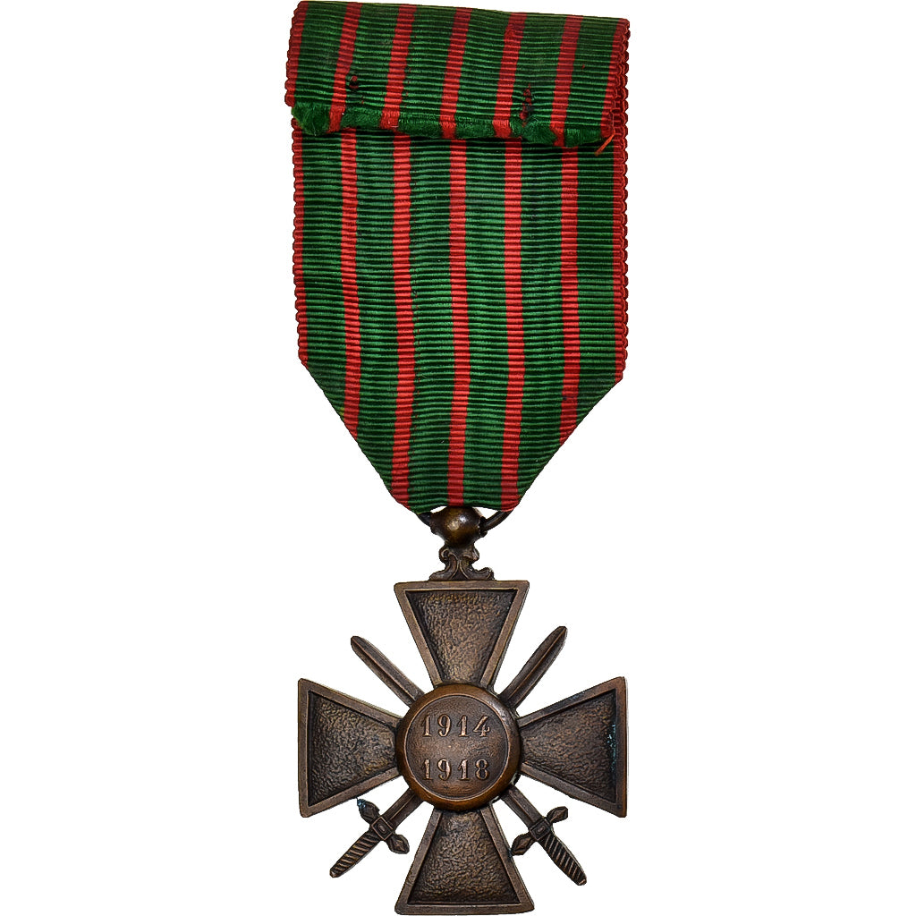 France, Croix de Guerre, Medal, 1914-1918, Une Citation, Excellent Quality