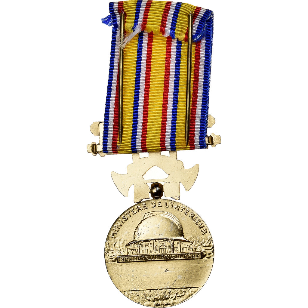 France, Ministère de l'Intérieur, Actes de dévouement, Medal, 1935