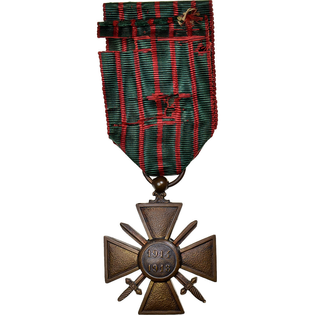 Francia, Croix de Guerre, medaglia, 1914-1918, Une Citation, Ottima qualità
