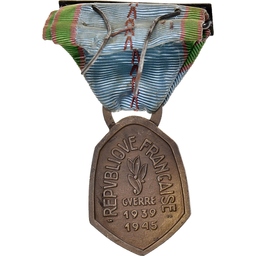 Francia, Libération de la France, Défense Passive, medaglia, 1939-1945