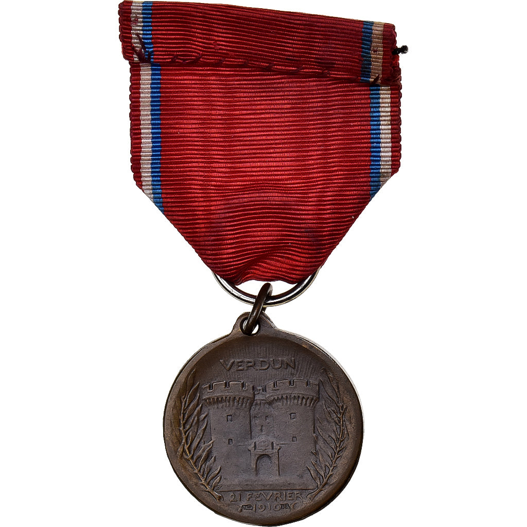 Francia, Verdun , On ne passe pas, WAR, medaglia, 1916, Eccellente qualità
