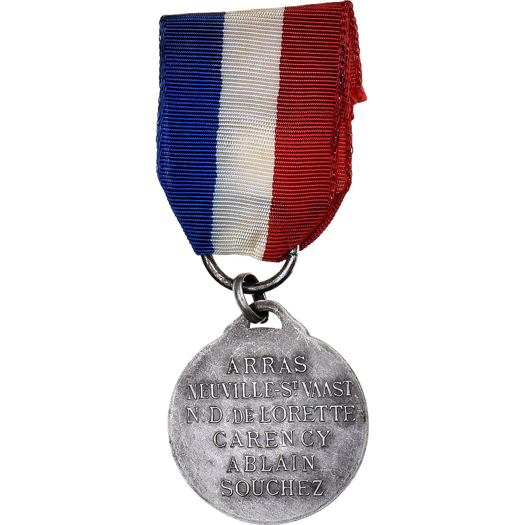 France, Lorette, Arras, WAR, Medal, 1914-1915, Excellent Quality, Rasumny