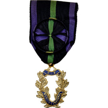 France, Mérite National Français, Medal, Officier, Excellent Quality, Gilt
