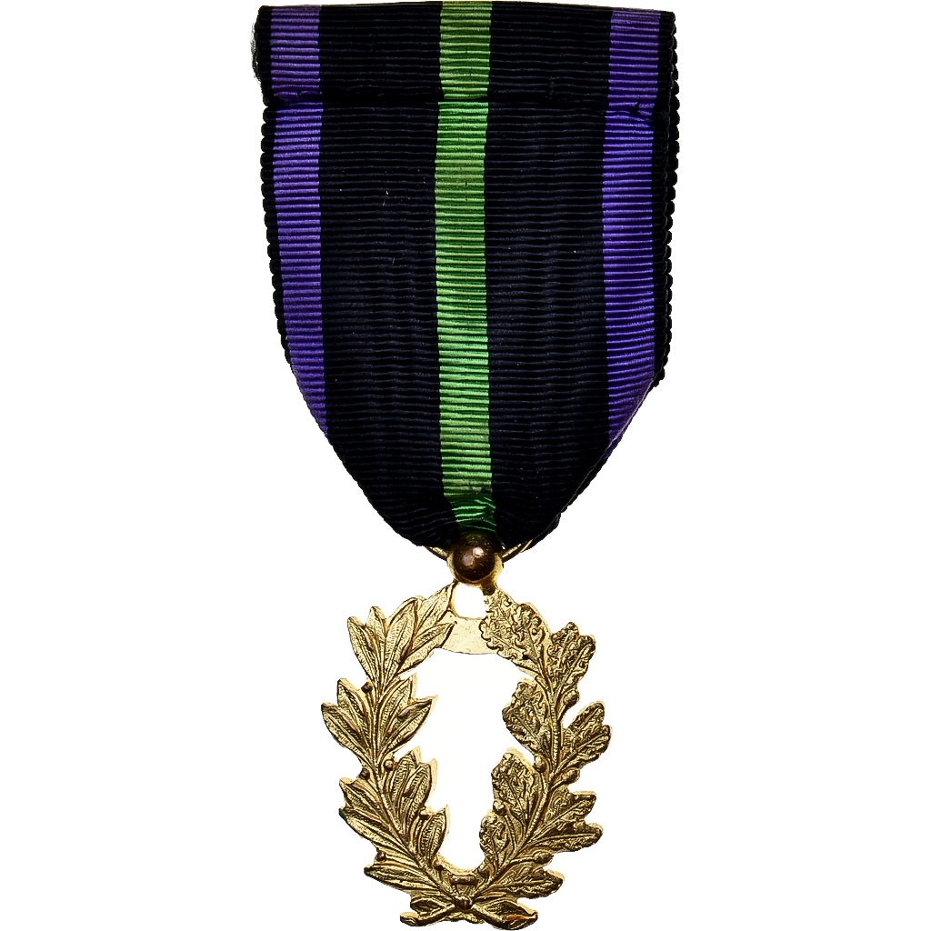 France, Mérite National Français, Medal, Officier, Excellent Quality, Gilt