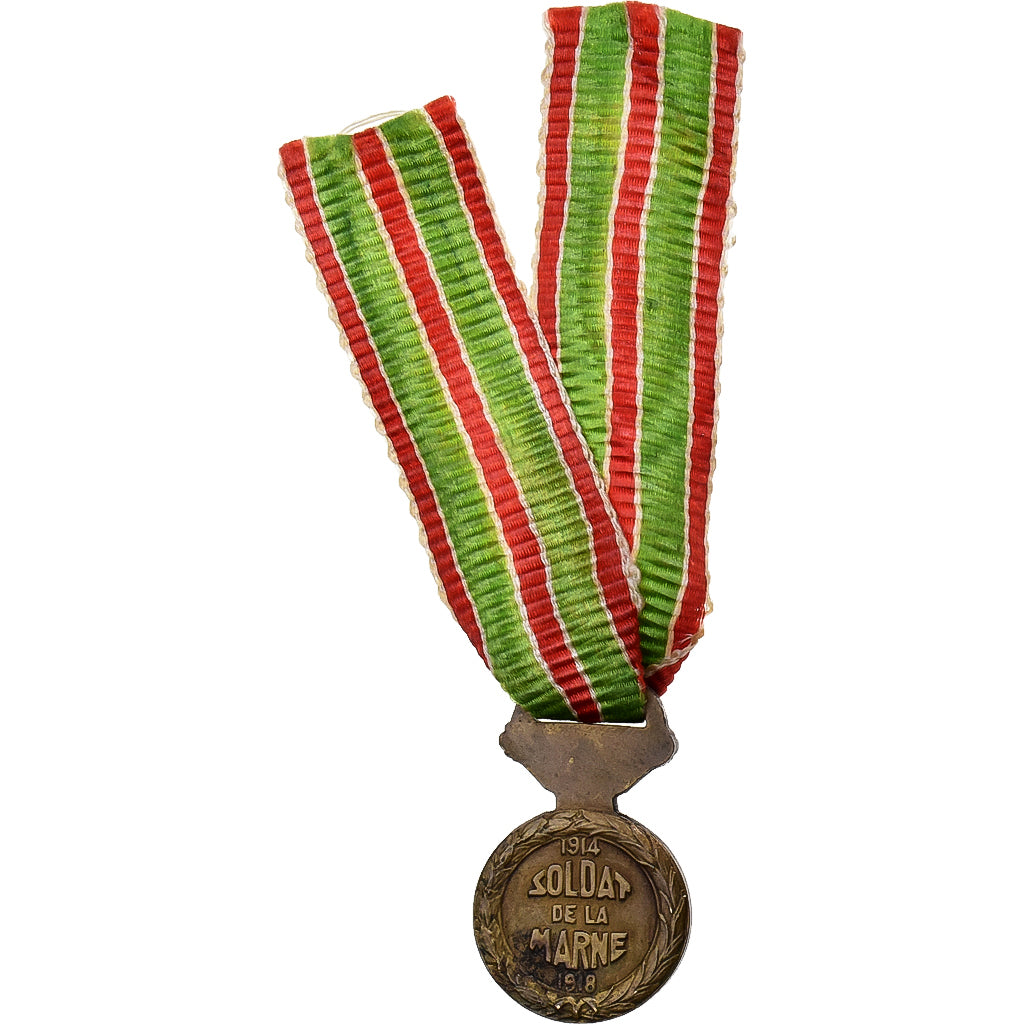 France, Soldat de la Marne, WAR, Médaille, 1914-1918, Réduction, Excellent