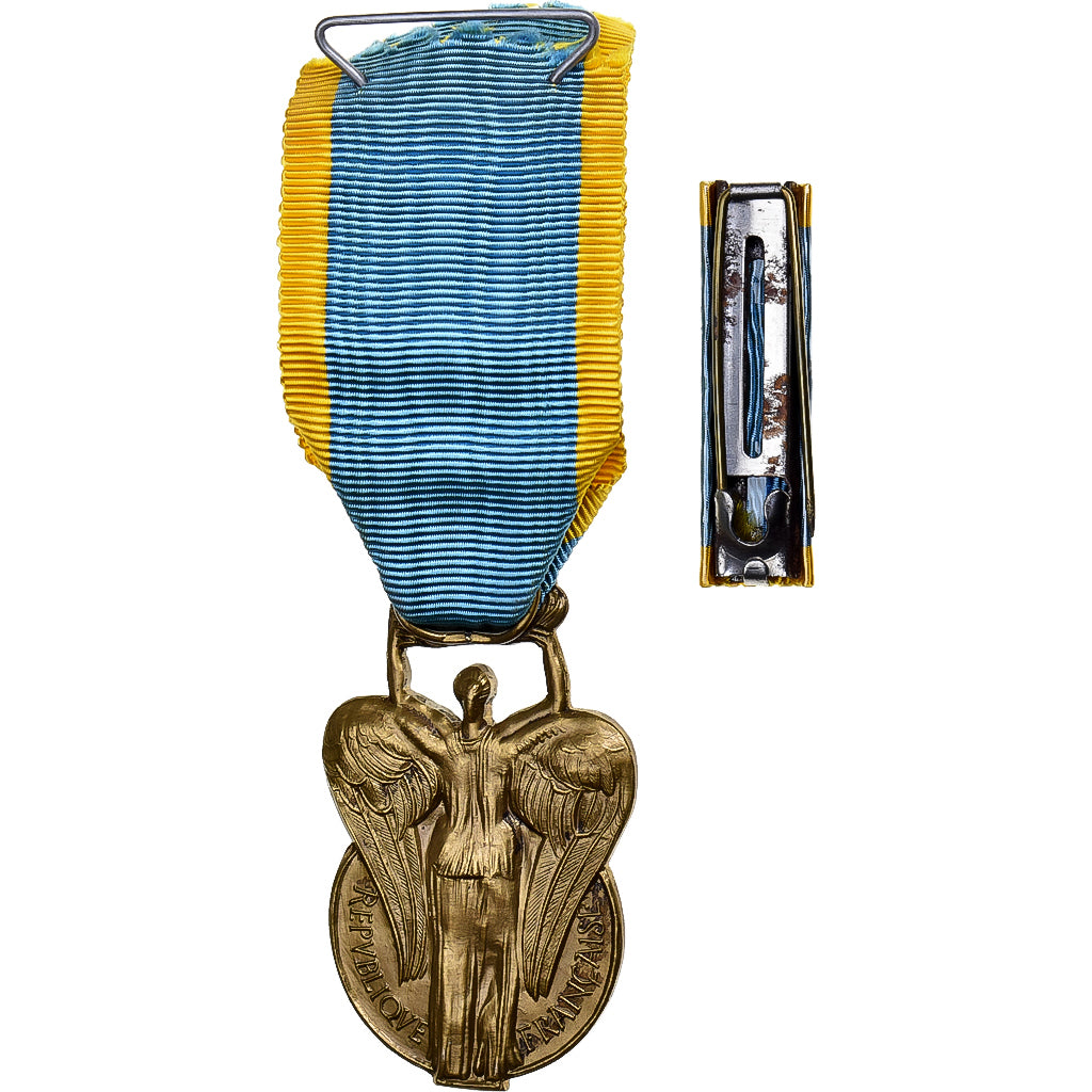 Francia, Ordre du Mérite Sportif, Chevalier, medalla, Sin circulación, Bronce