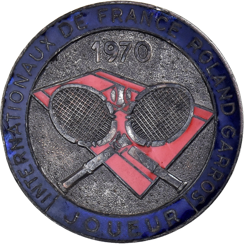 França, Broche, Internationaux de France de Roland Garros, Joueur, 1970