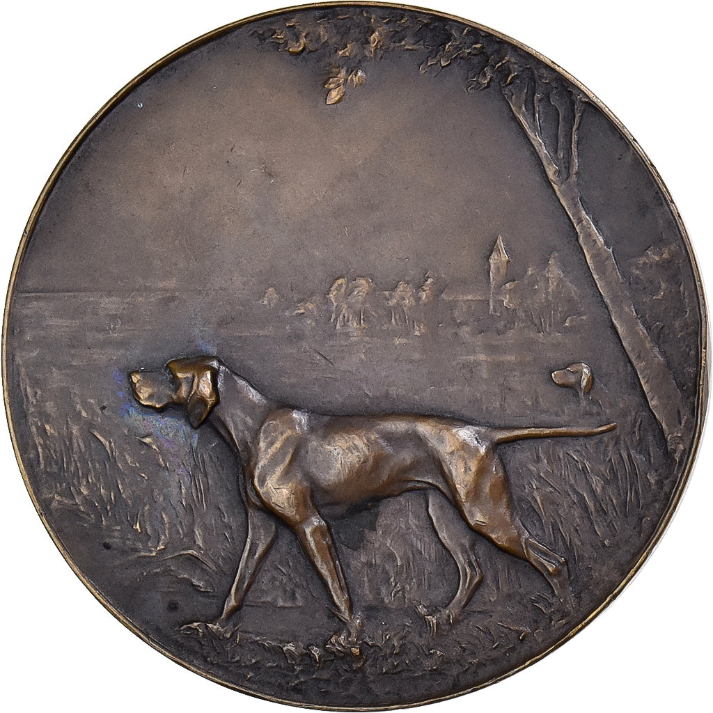 France, Medal, Chasse, Club Saint Hubert du Nord, Bronze, AU(55-58)