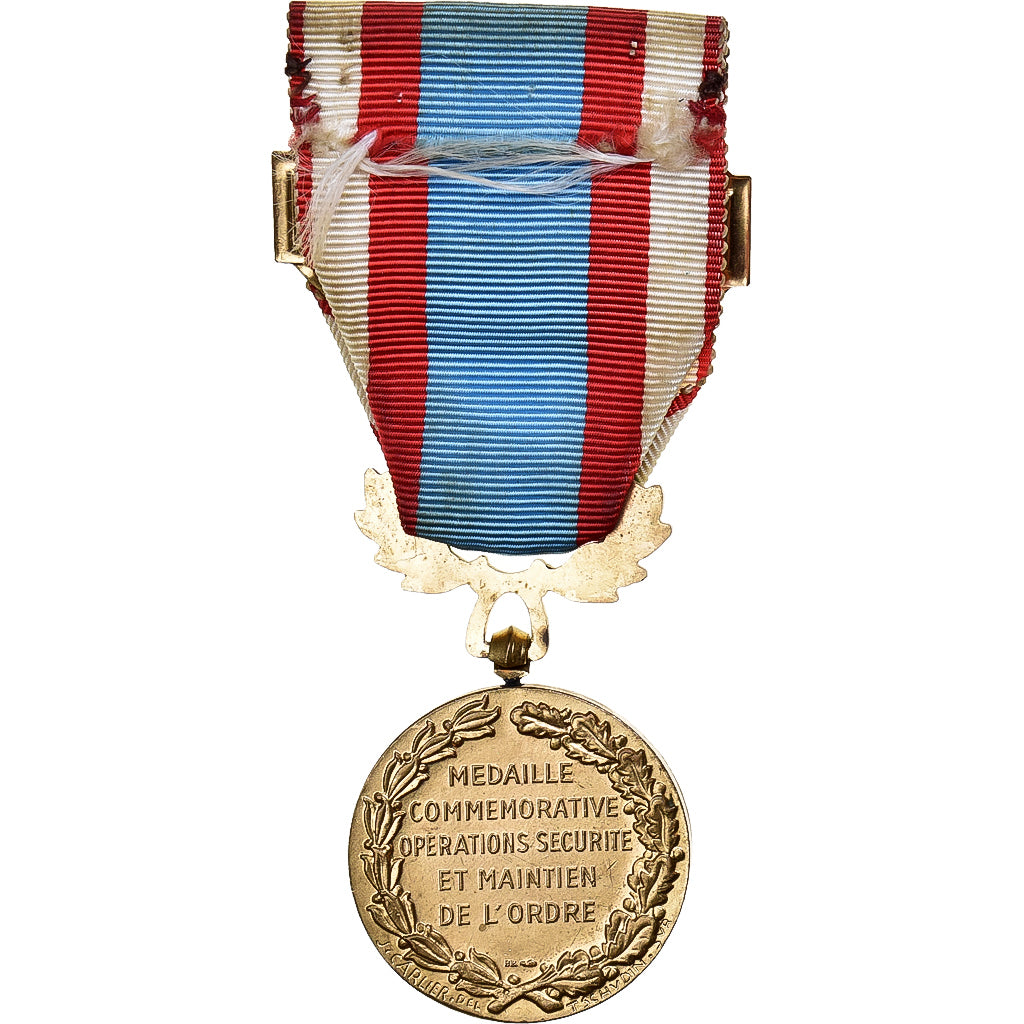 France, Opérations de Sécurité et Maintien de l'ordre, Algérie, WAR, Medal