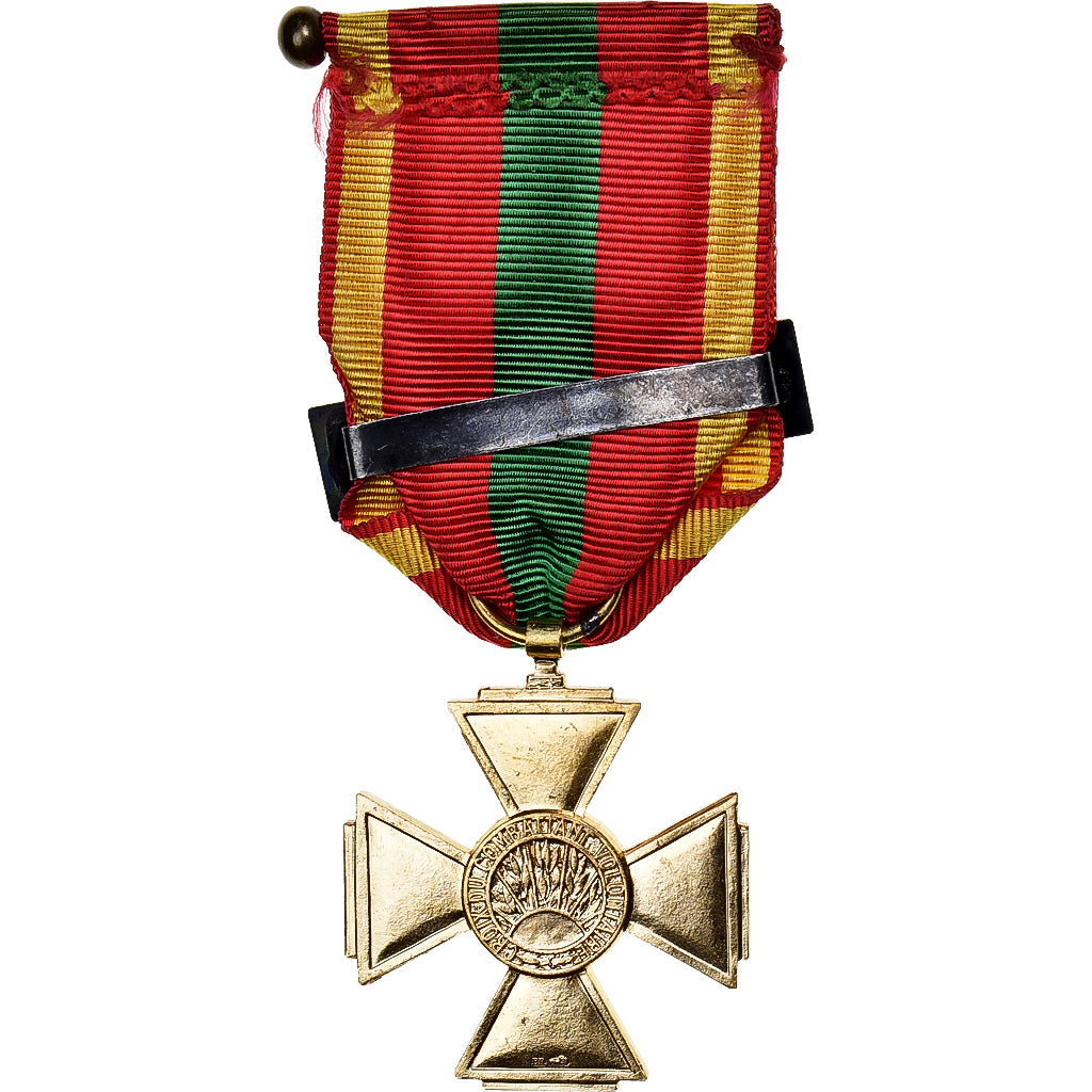 France, Croix du Combattant Volontaire, WAR, Médaille, 1914-1918, Afrique du