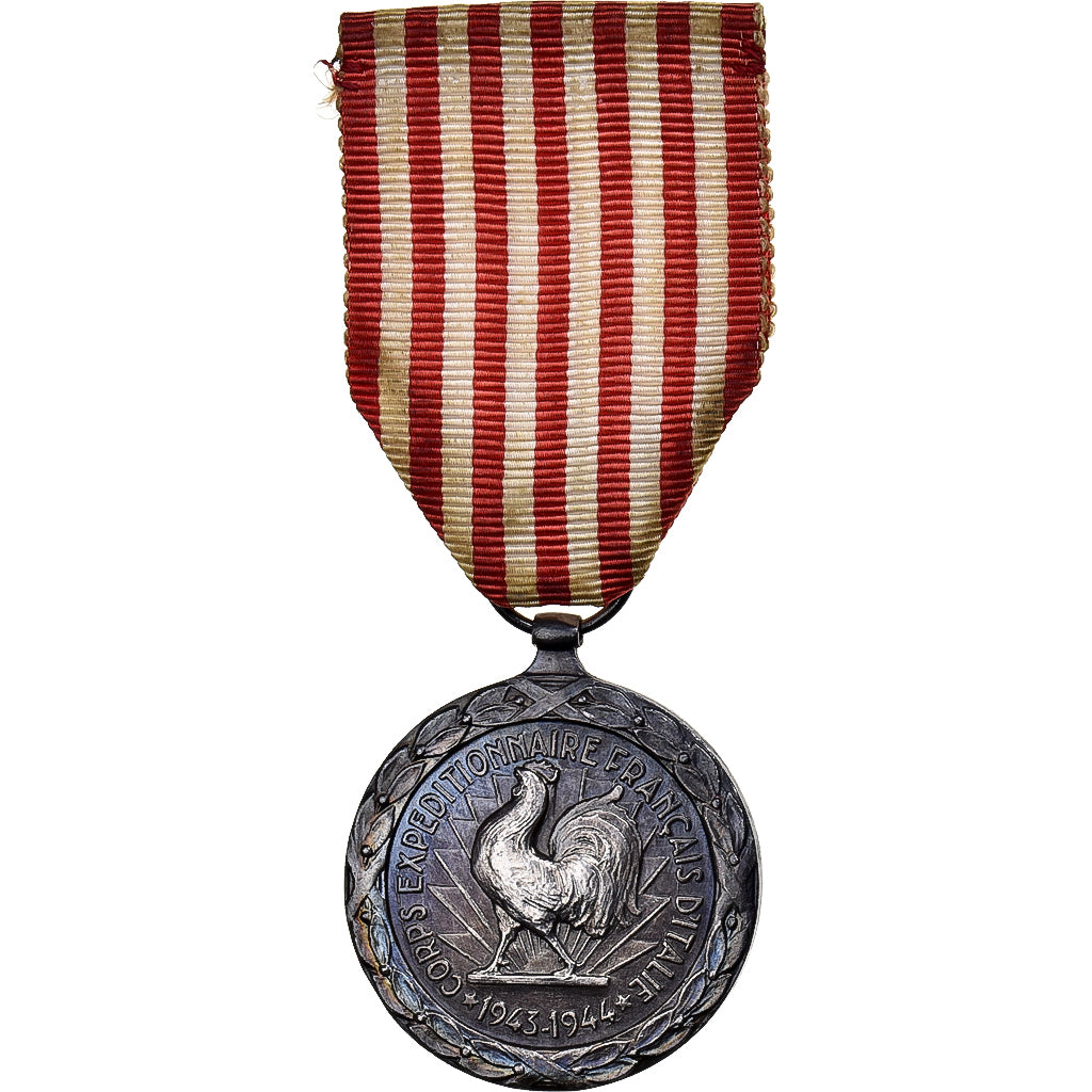 France, Corps Expeditionnaire Français d'Italie, WAR, Medal, 1943-1944