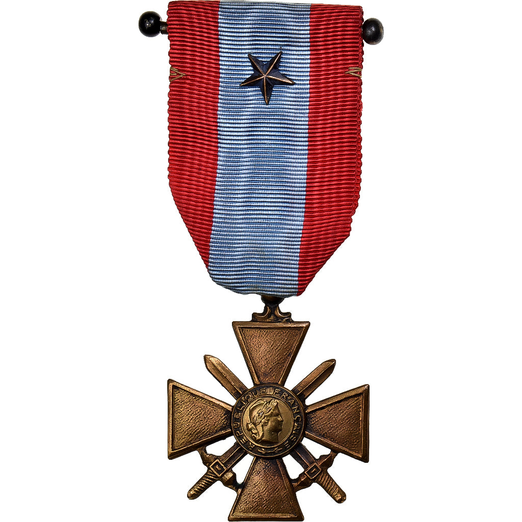 Frankreich, Théâtre d'Opérations Extérieures, Medaille, Une Citation