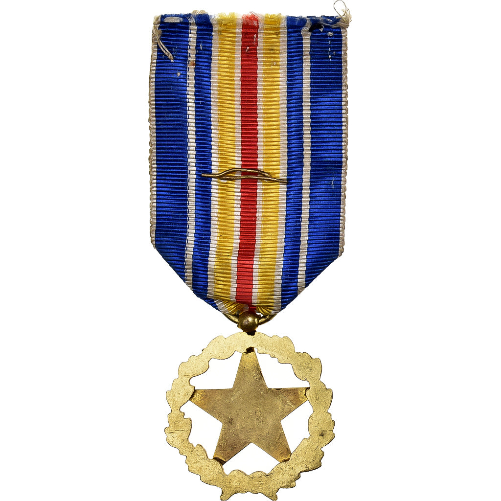 France, Blessés Militaires de Guerre, Medal, 1914-1918, Very Good Quality, Gilt