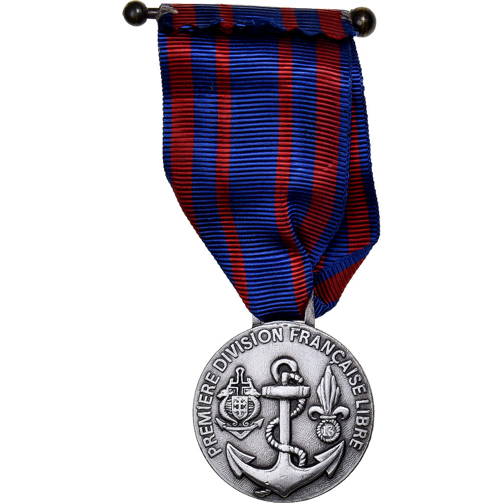 Francia, Première Division Française Libre, WAR, medaglia, 1939-1945
