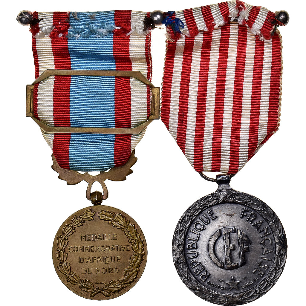 France, Corps Expeditionnaire Français d'Italie, WAR, Médaille, Afrique du