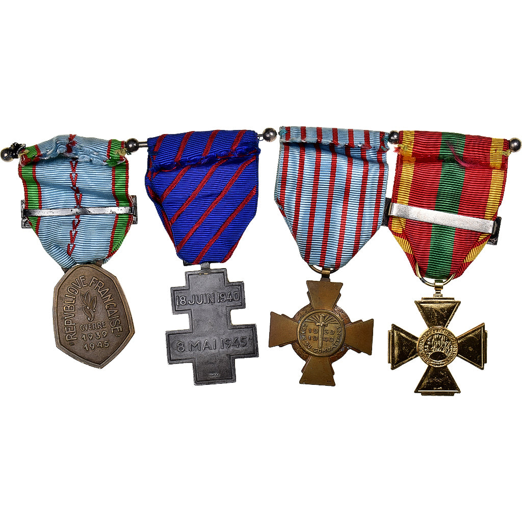 France, WAR, Medal, 1939-1945, Portée, Excellent Quality, Bronze, 180 X 90