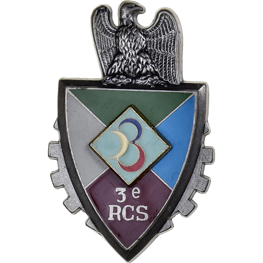 Francia, Broche, 3EME RCS, Métal, SC