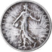 Francia, Franc, Semeuse, 1918, Paris, Argento, BB, KM:844.1