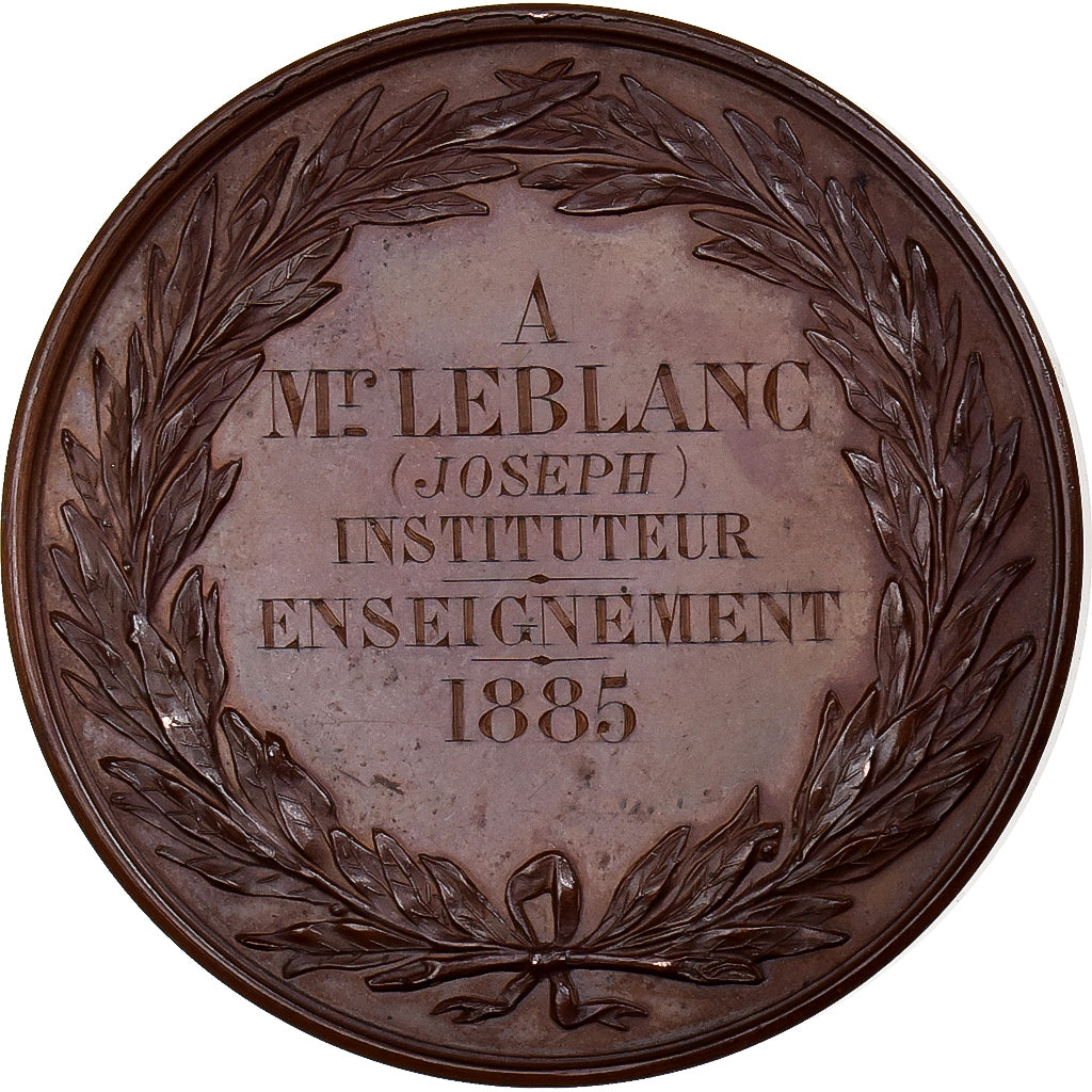 Francia, medalla, Société Protectrice des Animaux, Paris, 1891, Cobre, EBC