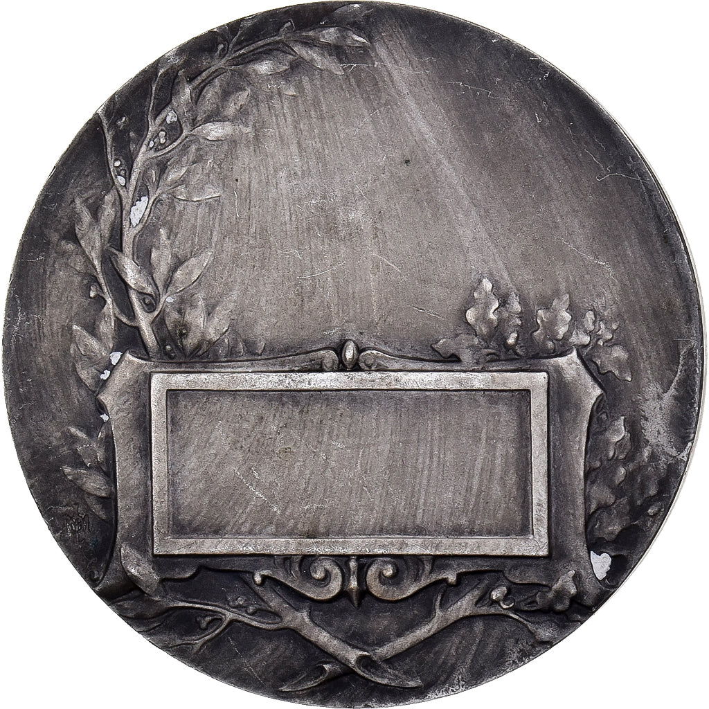 France, Médaille, Ministère de la Guerre, Concours de Tir, Bronze argenté