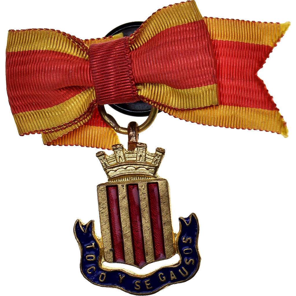 France, Comté de Foix, Ariège, Medal, Réduction, Excellent Quality, Gilt