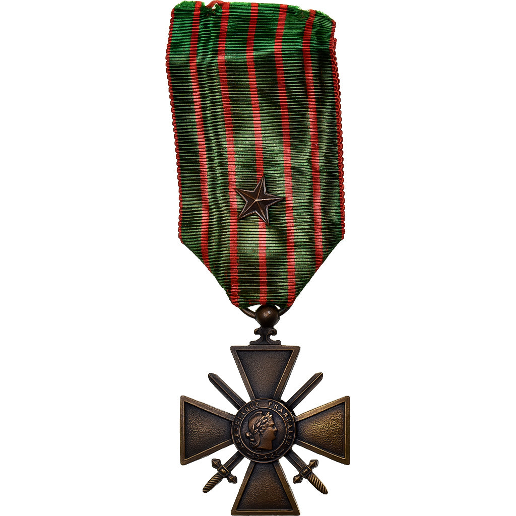 Frankreich, Croix de Guerre, Medaille, 1914-1915, Une Citation, Excellent