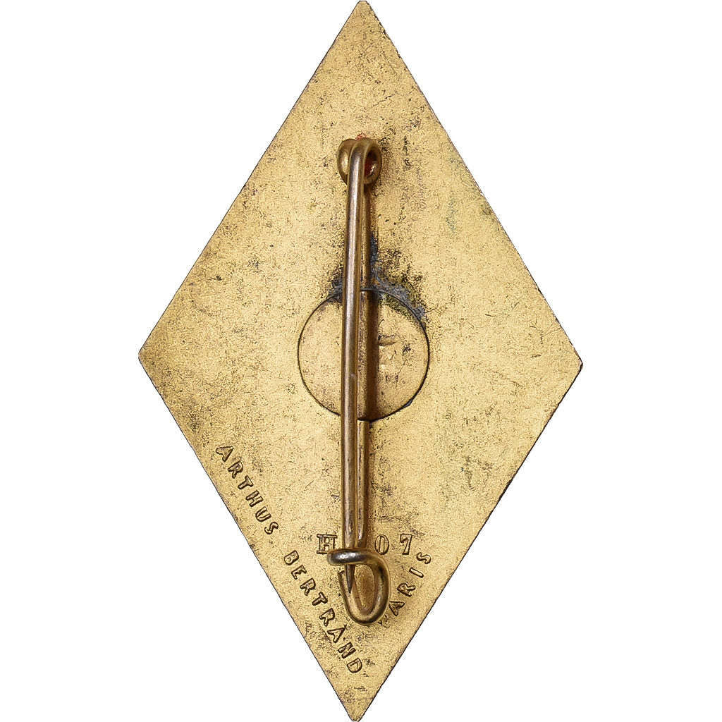 France, 58ème Régiment de TBE, Military, Broche, Excellent Quality, Métal, 52
