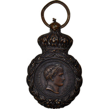 Francia, Médaille de Saint-Hélène, medalla, 1857, Muy buen estado, Bronce, 45