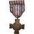 France, Croix du Combattant, WAR, Medal, 1939-1945, Very Good Quality, Bronze