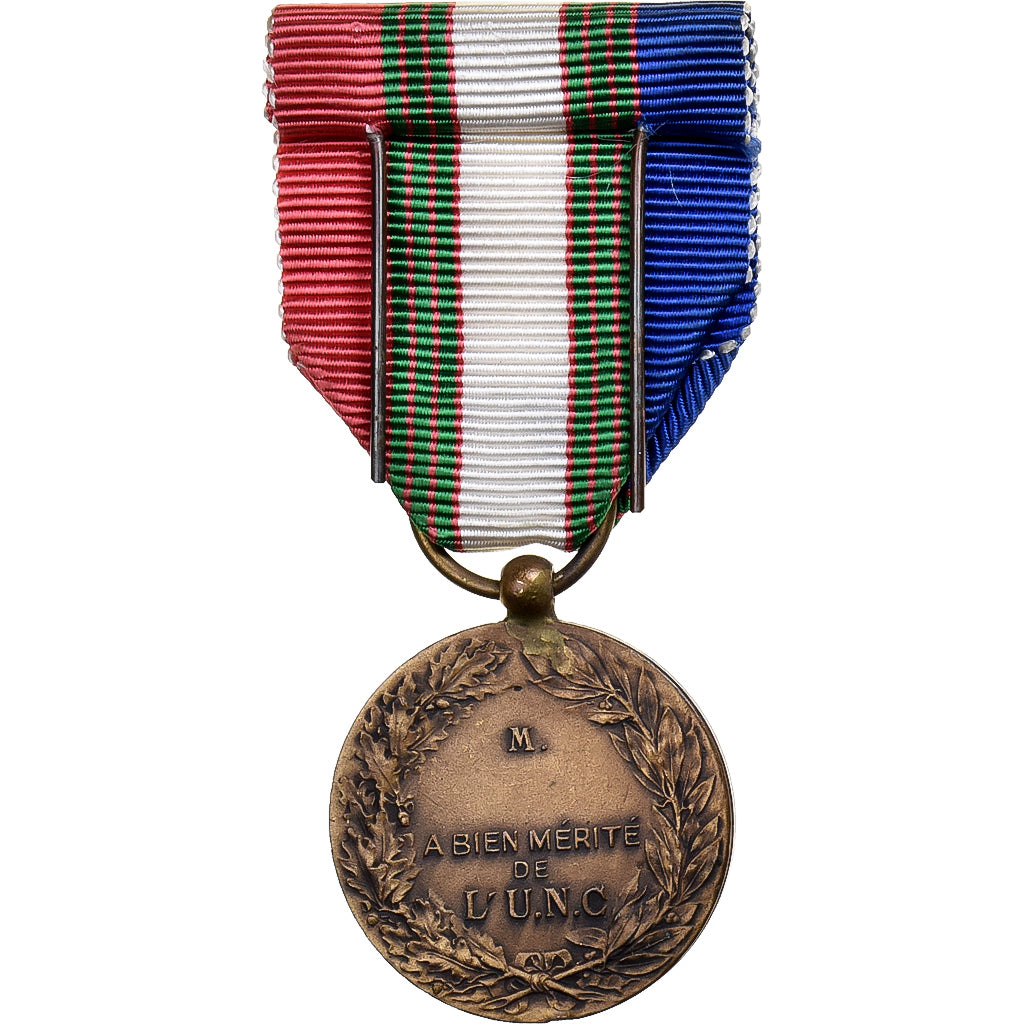 France, Union Nationale des Combattants, WAR, Médaille, Excellent Quality