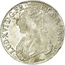 Munten, Frankrijk, Louis XVI, Écu de Béarn aux branches d'olivier, Ecu, 1788