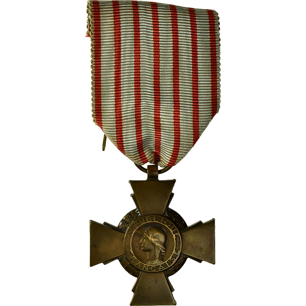 Francja, Croix du Combattant, WAR, medal, 1939-1945, Bardzo dobra jakość