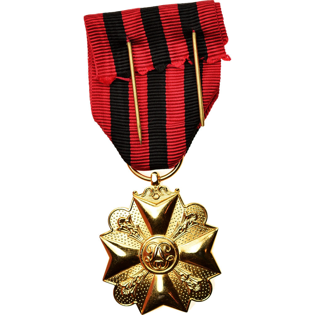 Belgio, Mérite Civique, medaglia, Fuori circolazione, Bronzo dorato, 35