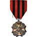 Belgio, Mérite Civique, medaglia, Fuori circolazione, Argento, 35