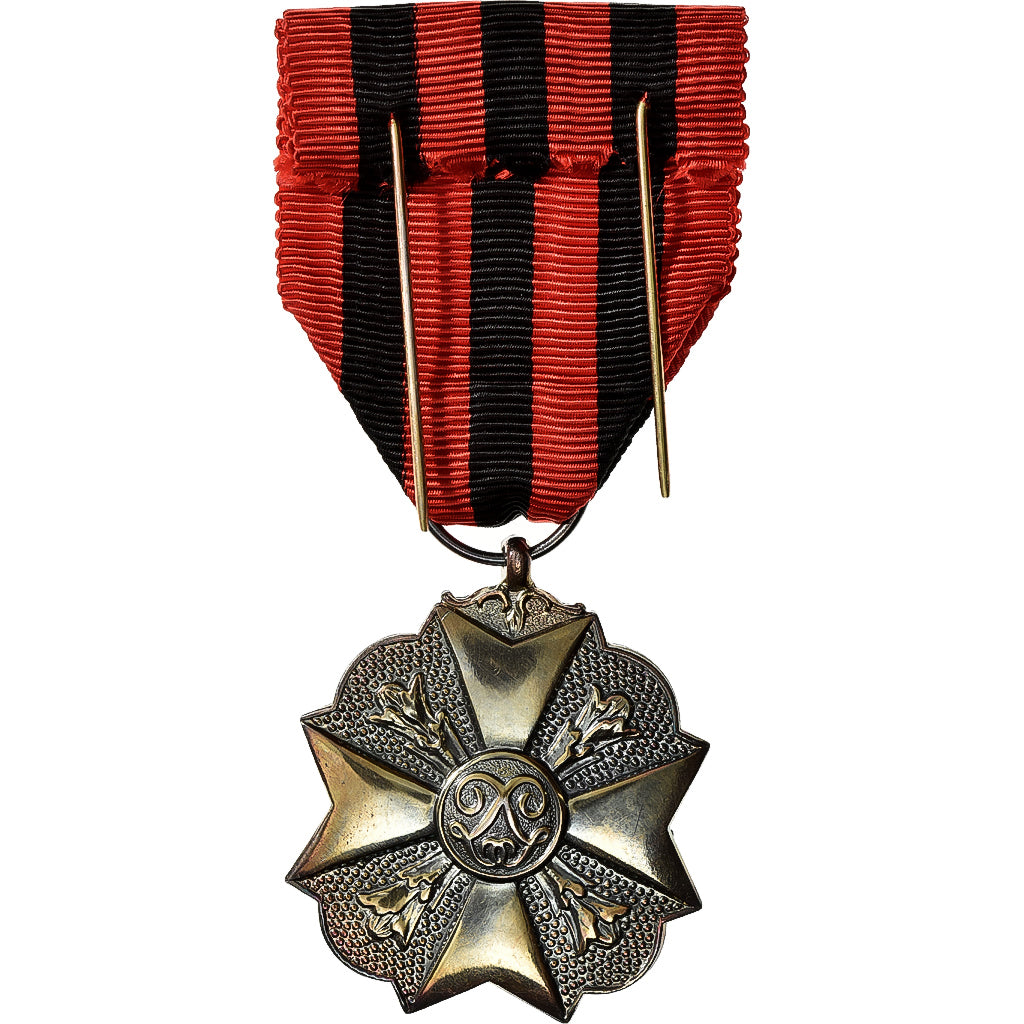 Belgio, Mérite Civique, medaglia, Fuori circolazione, Argento, 35
