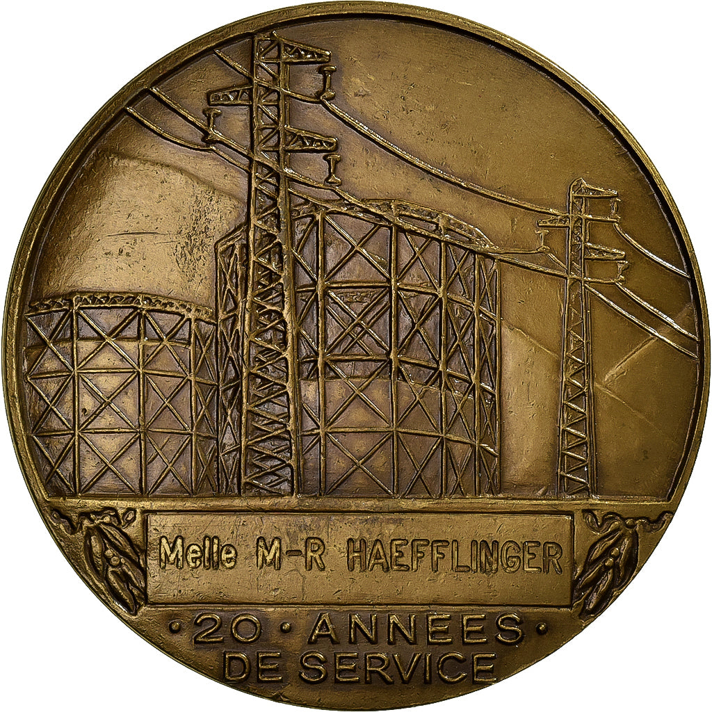 Francja, medal, Électricité de France et gaz de France, Brązowy, Dropsy