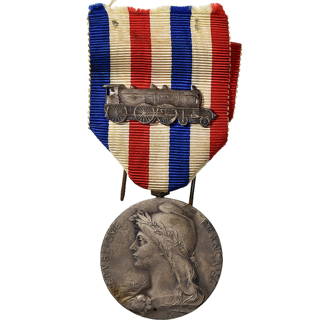 Frankreich, Médaille d'honneur des chemins de fer, Railway, Medaille, 1930