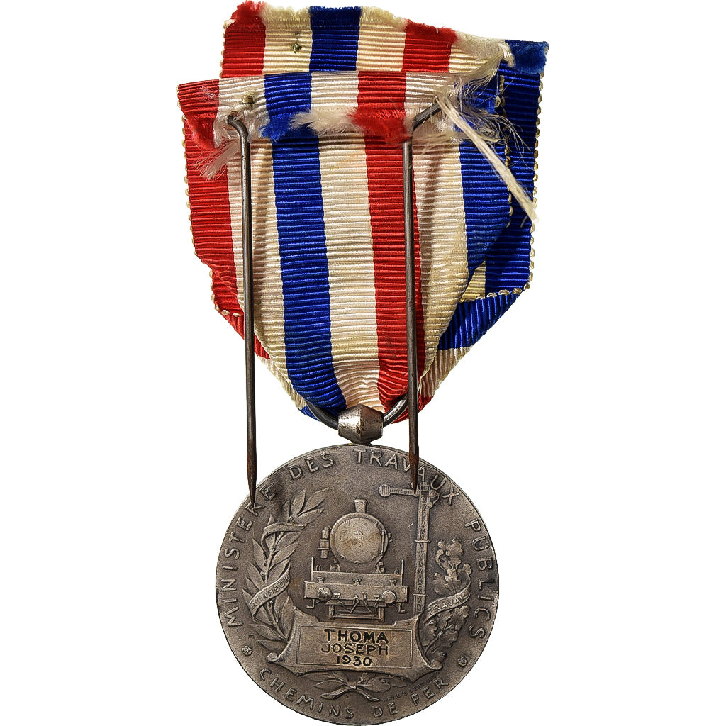 Frankreich, Médaille d'honneur des chemins de fer, Railway, Medaille, 1930