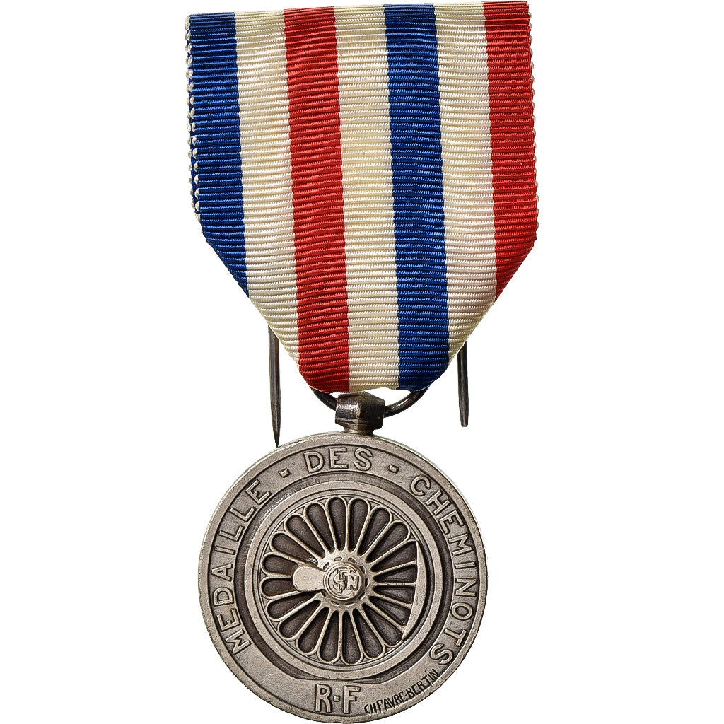 France, Médaille des cheminots, Médaille, 1946, Excellent Quality