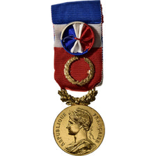 France, Honneur-Travail, République Française, Medal, 1994, Couronne