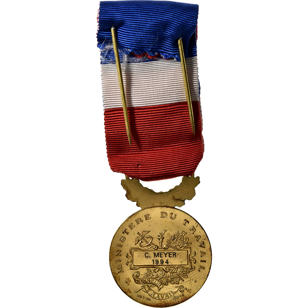 Frankrijk, Honneur-Travail, République Française, Medaille, 1994, Couronne