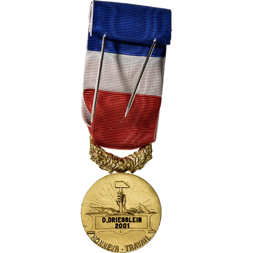 Frankreich, Honneur-Travail, République Française, Medaille, 2001