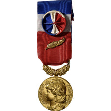 France, Honneur-Travail, République Française, Medal, 2000, Uncirculated