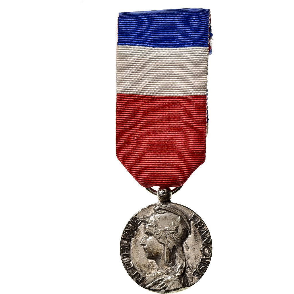 France, Industrie-Travail-Commerce, Médaille, Très bon état, Mattei, Bronze