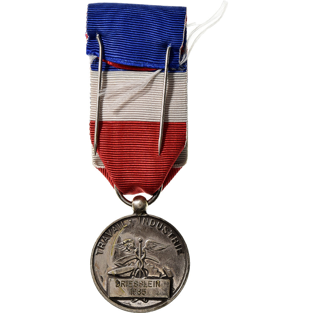 France, Industrie-Travail-Commerce, Médaille, Très bon état, Mattei, Bronze