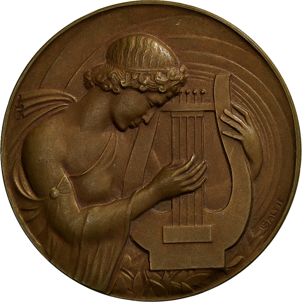 France, Medal, Conseil Général des Bouches-du-Rhône, Bronze, Galtié