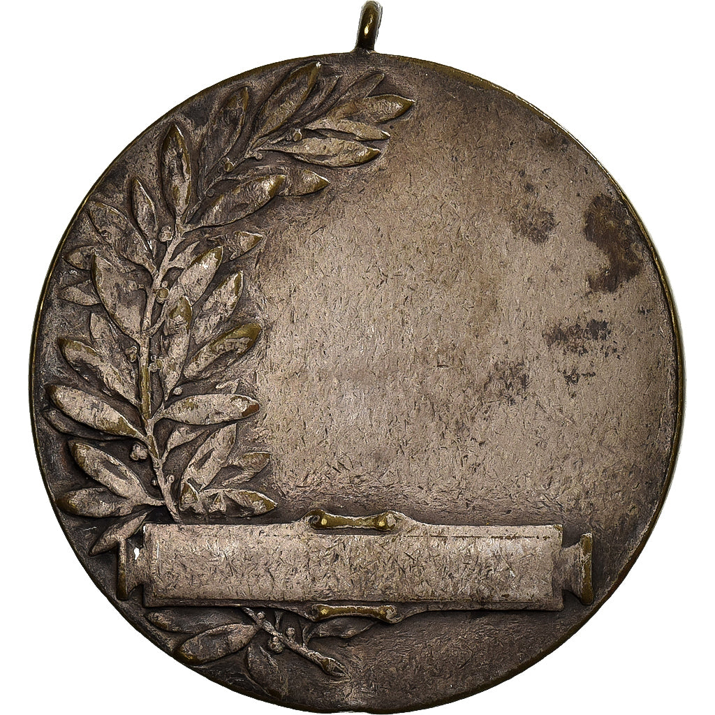 França, medalha, Exposition de Barr, 1926, Bronze Prateado, VF(30-35)
