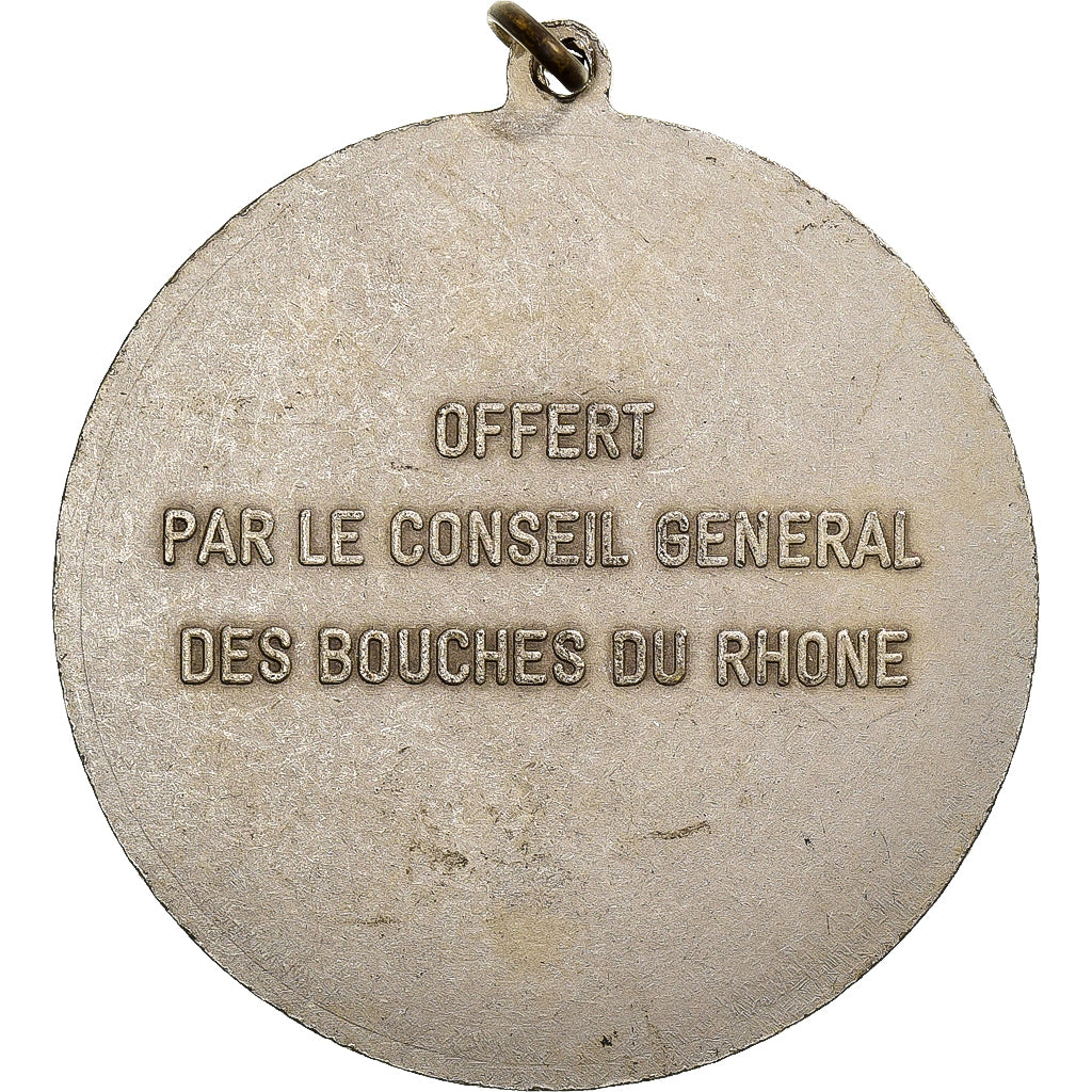 Francia, medalla, Conseil Général des Bouches-du-Rhône, Métal, MBC