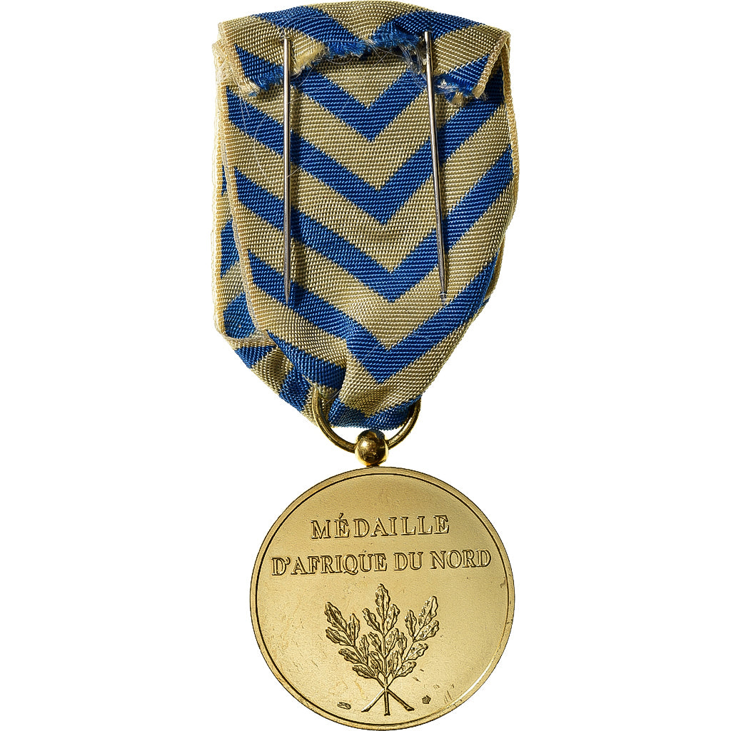 França, Commémorative d'Afrique du Nord, medalha, Qualidade Excelente, Bronze